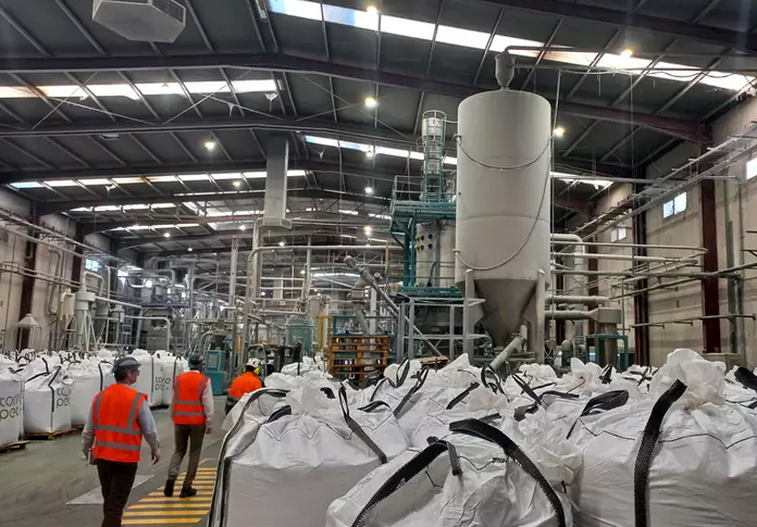 BRITOPLAS recycled plastic preparation facility